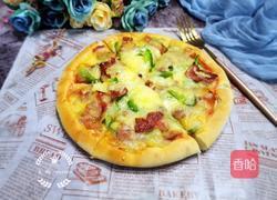 培根披萨的做法图解20