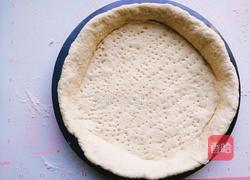 培根香肠披萨的做法图解9