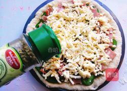 培根香肠披萨的做法图解17