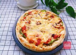 培根香肠披萨的做法图解20