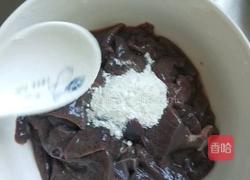 猪肝炖番茄的做法图解2