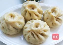 莴笋叶素包子的做法图解10