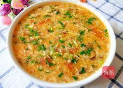 小米疙瘩汤的做法图解1