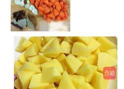 咖喱牛肉饭的做法图解2