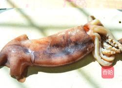 爆炒鱿鱼饭的做法图解2