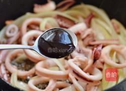 爆炒鱿鱼饭的做法图解6