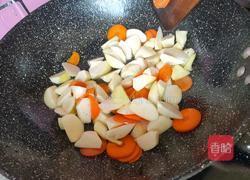 茭白毛豆炒肉丝的做法图解6