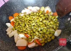 茭白毛豆炒肉丝的做法图解7