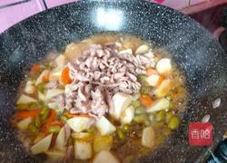 茭白毛豆炒肉丝的做法图解9