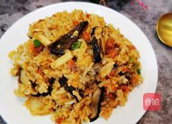 臘腸香菇土豆燜飯的做法圖解9