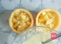 清甜顺滑苹果布丁盏的做法图解5