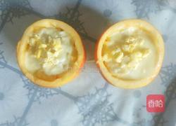 清甜顺滑苹果布丁盏的做法图解6