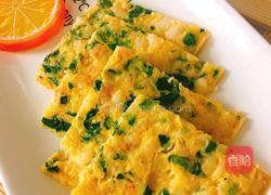 鲜虾蛋饼的做法图解8