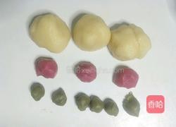 桃子馅的桃子的做法图解11