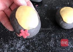 脸谱馒头的做法图解8