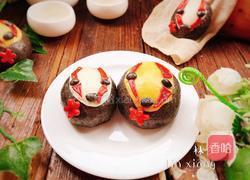 脸谱馒头的做法图解14