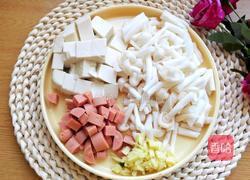 菌菇豆腐汤的做法图解4