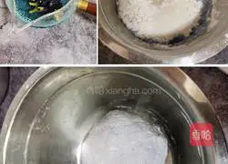 Illustration of how to make rainbow bean rolls 1