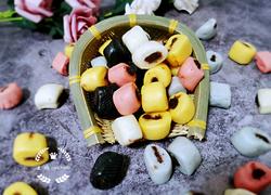 彩虹豆沙卷
