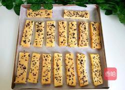 黑芝麻吐司条的做法图解6