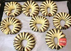 豆沙面包圈的做法图解17