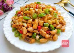 杏鲍菇炒鸡丁的做法图解1
