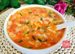 茄汁菌菇疙瘩汤的做法图解1