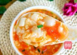茄汁菌菇疙瘩汤的做法图解2
