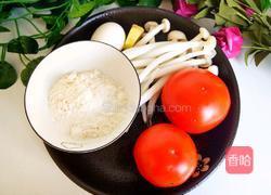 茄汁菌菇疙瘩汤的做法图解3