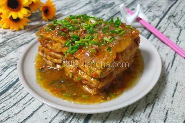 鸡肉豆腐饼