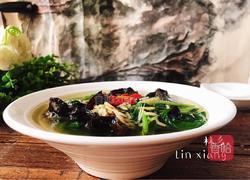 木耳虾皮汤的做法图解13
