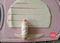 沙拉芝士火腿卷的做法图解5