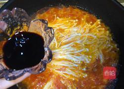 味蕾的享受之番茄金针菇肥牛卷的做法图解4