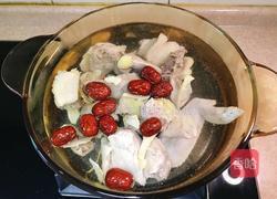 花旗参炖鸡的做法图解5