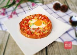 太阳蛋烤南瓜圈的做法图解12