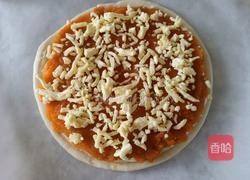 红提南瓜泥披萨的做法图解7