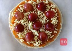 红提南瓜泥披萨的做法图解8
