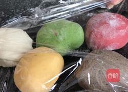 五色小馒头的做法图解2