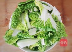 蒜蓉黄心菜的做法图解1