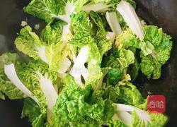 蒜蓉黄心菜的做法图解3