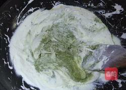 抹茶蔓越莓雪花酥的做法图解4