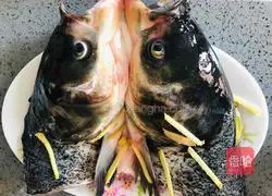 An easy-to-use banquet dish, fish head with chopped peppers, a recipe for over-cooking without failure 4