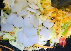 杂蔬炒年糕的做法图解5