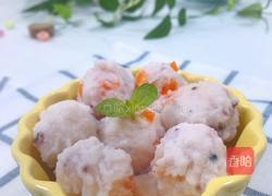 宝宝辅食 鲜嫩鱿鱼丸的做法图解8