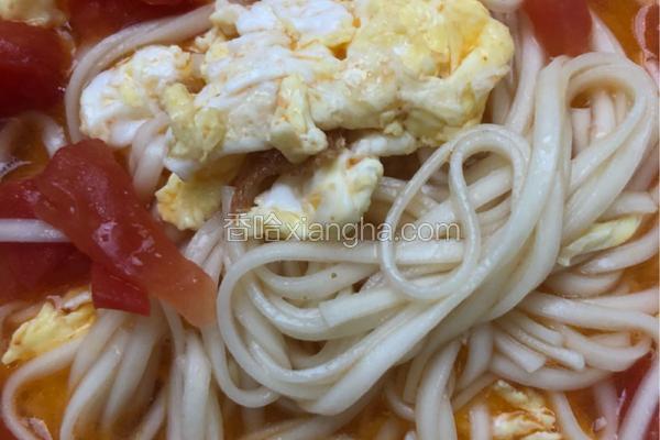 西红柿鸡蛋面