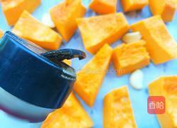 蒜香烤南瓜的做法图解5