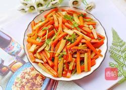 杏鲍菇炒胡萝卜的做法图解11