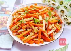 杏鲍菇炒胡萝卜的做法图解13