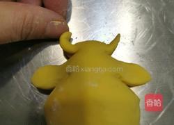 南瓜奶牛豆沙包的做法图解9