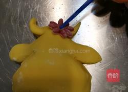 南瓜奶牛豆沙包的做法图解11